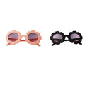 2 Pieces Polarized Sunglasses for Babies, Ages 0-2, in Classic Black and Pink