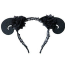 Lace Goat Horn Ear Headband Girls Hair Band New Head Wrape Womens Girls Hai