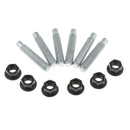 6x Iron Stud and Nut Kit Replacement 800910550 902370029 800910390 New