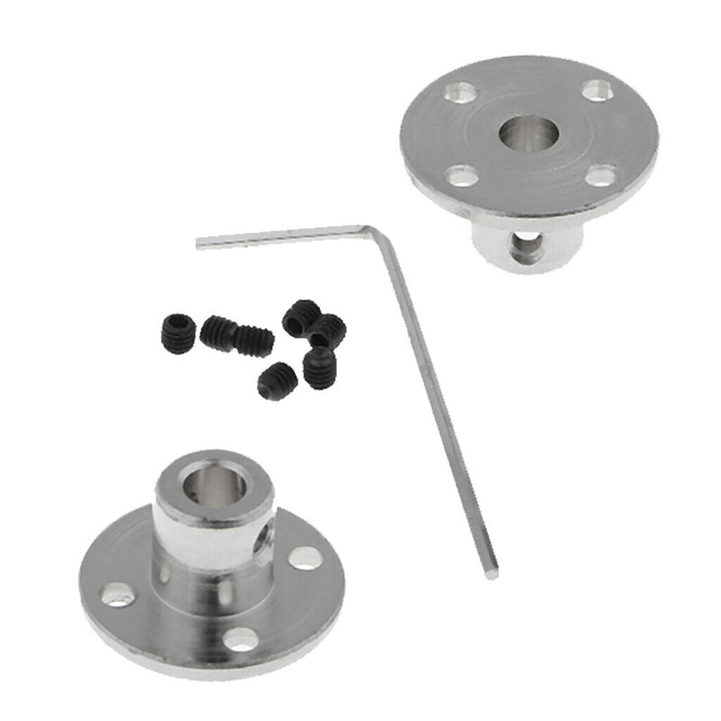 M3 Motor Connector Rigid Flange Coupling Coupler w/ Wrench for RC Boat Truck