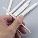 6 Pcs White Blending Smudge Stump Stick Tortillon Art - Charcoal/Pastel/Pencil