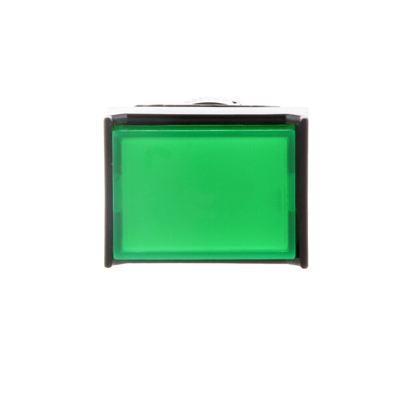 2 X Green LED Illuminated Square Push Button DC 12V Momentary Switch