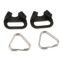 New Split Ring Triangle Hook for Camera Wrist Belt Shoulder Strap & Holder Clip
