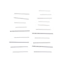 23Pcs mini micro twist drill 0.3-2mm HSS bit set hand spiral pin vise ME