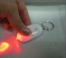 Whistle Key Finder Flashing Beeping Lost Locator Remote chain LED Torch US