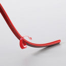 5m Red Car Interior Door Crack Edge Line Insert Molding Trim Strip Decor Deluxe