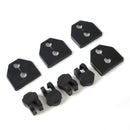 Car Door Striker Lock Protector+Check Arm Cover fit for Subaru Forester Legacy