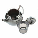 2000ML Stainless Steel Teapot Tea Pot Coffee With Tea Leaf Filter Infuser,  N6H7