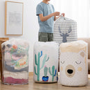Family Collapsible Storage Bag Clothes Blanket Quilt Wardrobe Sweater Organ E5N5