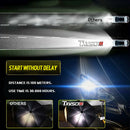 TXVSO8 2Pcs Lamp Led Mini Car Headlight Bulbs Cob Chip Kit 6000K Headlamps