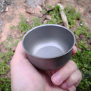 Portable Titanium Teacup Camping Picnic Wine Coffee Mug Outdoor Mini Ware Cup