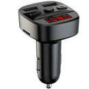T60 Dual USB Charger Car Kit Bluetooth Handsfree FM Transmitter MP3 Player