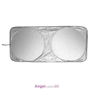 Folding Jumbo Front Rear Car Window Sun Shade Windshield Auto Visor Block Cover