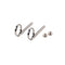 2Pcs Trumpet Slide Finger Ring Screws for Professional Trumpet Cornet Repla