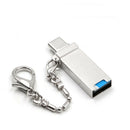 Portable 2in1 SD/TF External Memory Card Slot Reader Adapter Phone New
