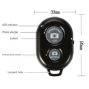 Wireless Bluetooth Phone Selfie Shutter Release Camera Remote (Black)