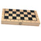 Folding Chess Board Wooden Chess Set 3 1 Board Game for Chess Lovers 39x39cm