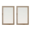 2x Wood Paper Making Mould Frame Screen for Handmade DIY Paper Craft 20x30cm