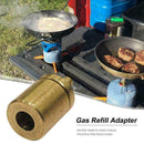 Gas Refill Adapter For Outdoor Camping Hiking Stove Inflate Butane Canister Tank
