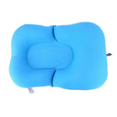Foldable Baby Bath Tub Baby Bath Seat Antiskid Bathing Net Mat(Blue) A