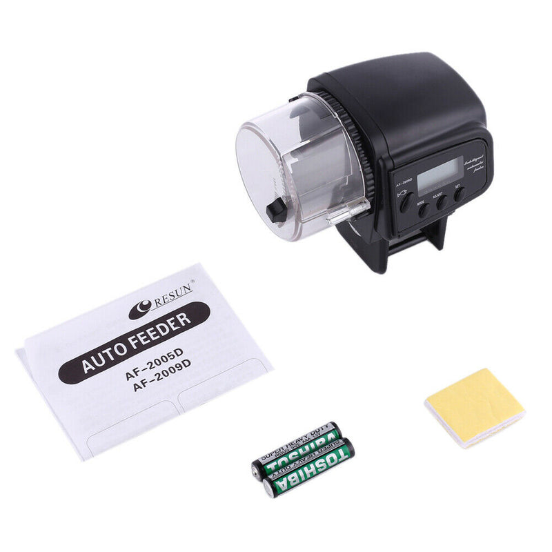 Adjustable Feeder Auto Fish Tank Pond Food Feeding Device Food Dispenser Tool