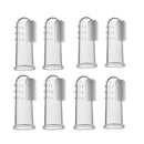 Pet Finger Tooth Brush Dental Hygiene Cleaning Brushes for All Size Cat Dog 8Pcs