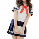 Japanese style School Student Uniform Sailor Dress Sweet Girls Casual C TFS