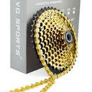 Vg Sports Ultralight 10 Speed Bicycle Chain Bike Chain Hollow 116L Mountain