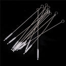 10pcs Baby Feeding Bottle Cup Straw Wash Brush Stainless Steel Spiral CleaneTEUS
