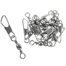 10 pcs fishing equipment fishing thread to hook swiveling metal connection