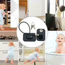 Cabinet Window Refrigerator Door Lock Key Security Safety For Baby Drilling B8O6