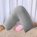 V-Shaped Pillow Nursing Pregnancy Back Support Pillow New L0A9