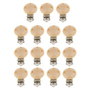 15pcs Natural Wooden Baby Pacifier Clips DIY Pacifier Clip Metal Holders