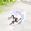 1 PcA UK To EU Europe Travel Charger Powerdapter Converter WalFN New