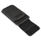 For 5.5 Inch Phone Belt Bag Black Flip Holder Pouch Universal w/ Carabiner Hook
