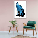 5D DIY Full Drill Diamond Painting Novelty Wolf Cross Stitch Embroidery Kit