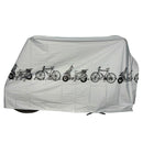Bike Motorcycle Rain Dust Cover Waterproof Outdoor Scooter Protector Gray