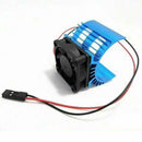 meta Heat sink with 5V Cooling Fan for 1/10 RC Car 540 550 3650 Size Motor N3M7