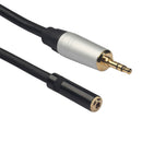 3.5 mm Male to Male Stereo Audio Aux Cable, 1 Feet, 1.5 Meters