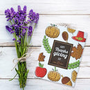 4pcs 5D DIY Drills Diamond Painting Greeting Cards Thanksgiving Party Gifts