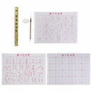 Chinese Calligraphy Painting Practice Set Brush Reusable Magic Water Write Cloth