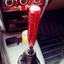 Red 18cm Long Aluminum Alloy Manual Gear Shift Shifter Lever Knob for Car Auto