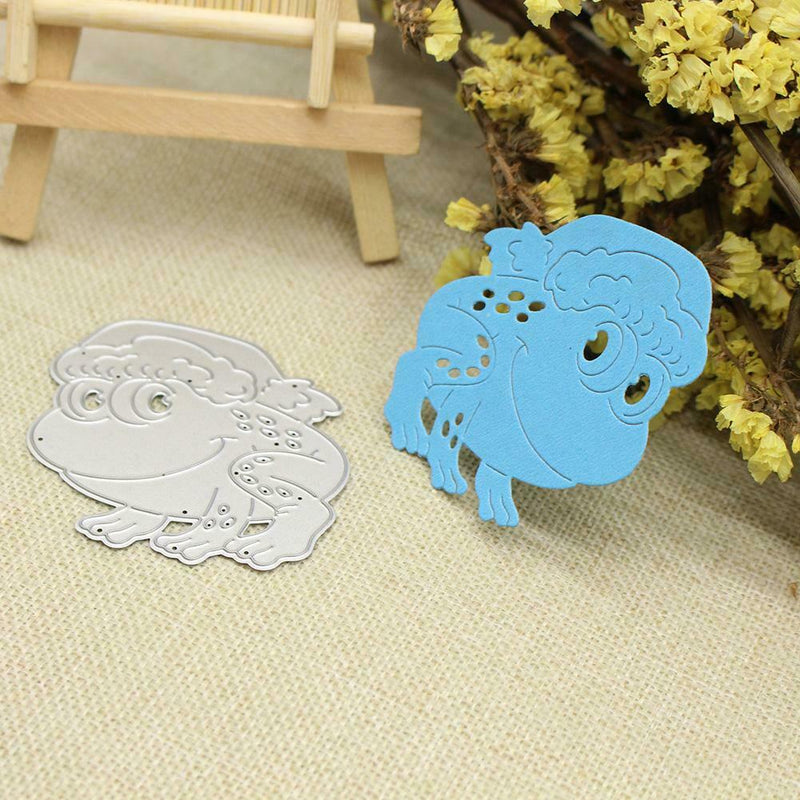 Animal Metal Stencil Cutting Die DIY Scrapbooking Frog Paper Card Craft
