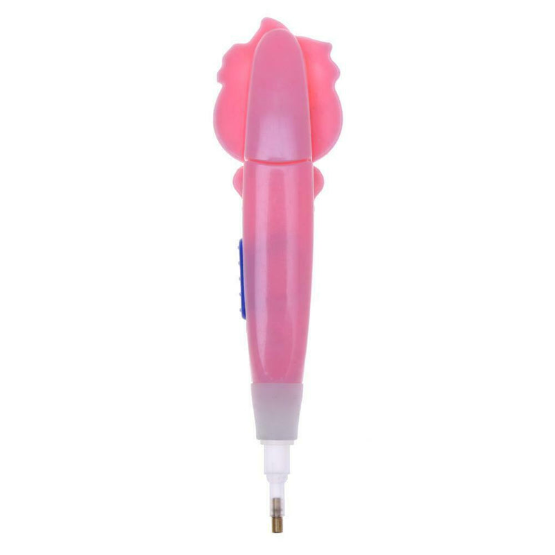 5D Diamond Painting Cross Stitch Luminous Point Drill Pen(Pink/Single Head)