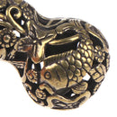 Retro Brass Hollow Gourd Chinese Traditional DIY Key Chain Lucky Pendant3 Gw