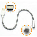 1x Portable pocket USB keyboard flexible light PC notebook laptopLED lamp reaJ,a