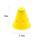 Outdoor Camping Hiking Tent Warning Lamp Cap Anti-Fall Ground Nail (Yellow) A