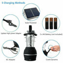 Outdoor 36 LEDS Solar Light Rechargeable Tent Lamp Lantern Hand Crank Dynam