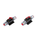 2pc Circuit Breaker Tester Car Auto Stereo Fuse Holder Power Protection
