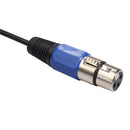 1x Heavy-Duty XLR (3-Pin) Male To 2 Female Microphone Audio Y Splitter Cable